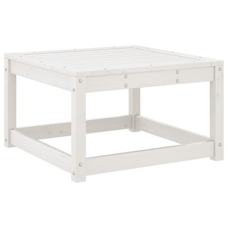 Garden Footstool Solid Wood Pine