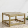 Garden Footstool Solid Wood Pine