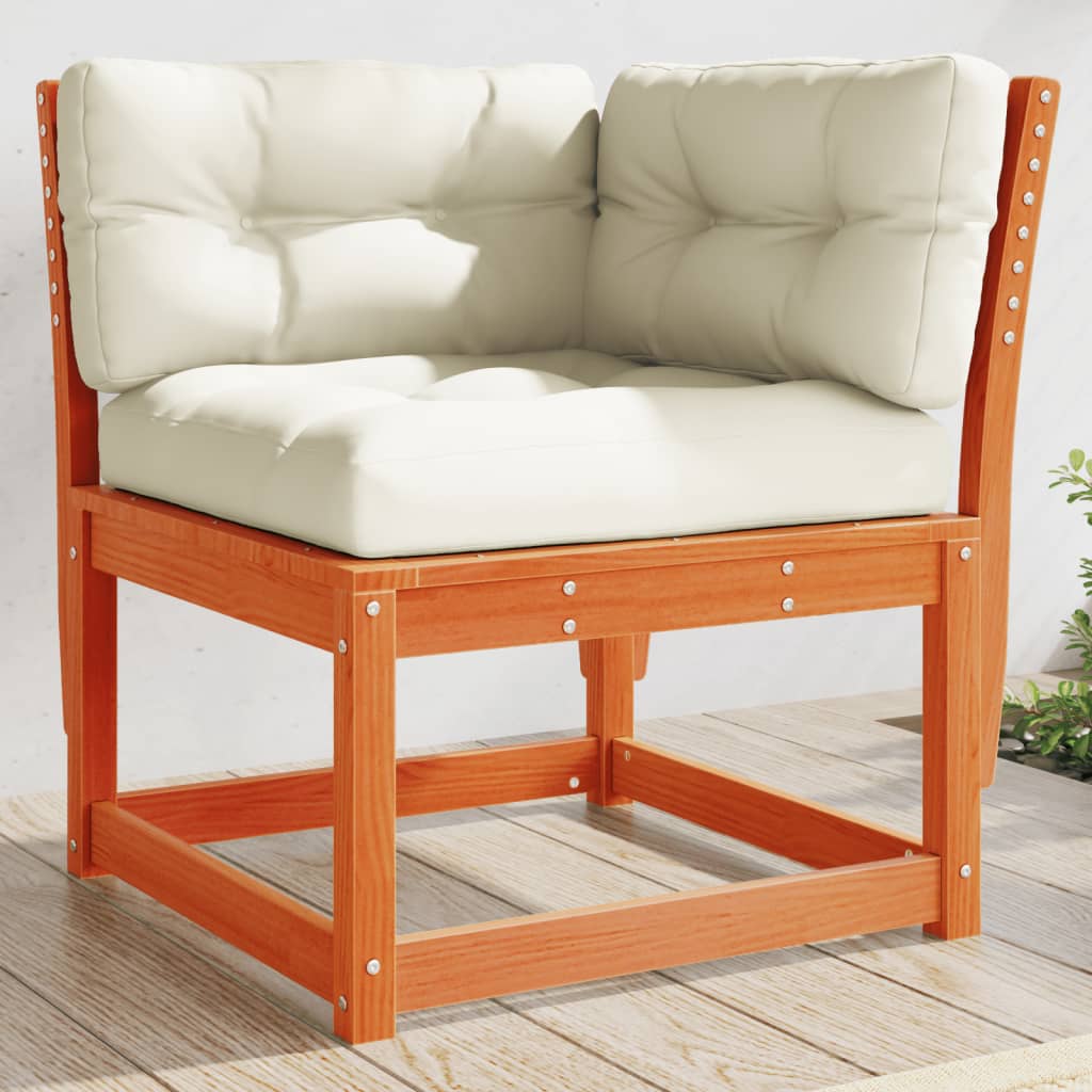 Garden Sofa Corner 73X73X78 Cm Impregnated Wood Pine