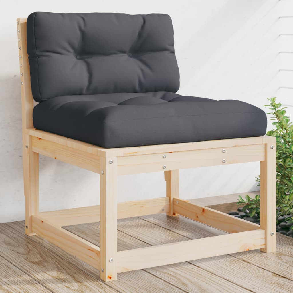 Garden Sofas 2Pcs Solid Wood Douglas