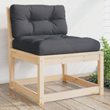 Garden Sofas 2Pcs Solid Wood Douglas