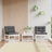 Garden Sofas 2Pcs Solid Wood Douglas