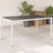 Garden Table 150X90X75 Cm Tempered Glass And Poly Rattan