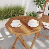Table Top Solid Teak Wood 70X70X2.5 Cm