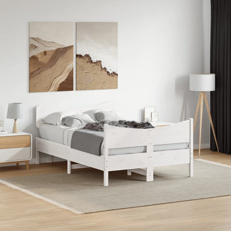 Bed Frame Without Mattress Super King Solid Wood Pine