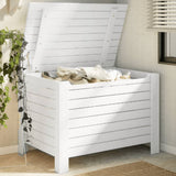 Storage Box With Lid Rana Solid Wood Pine