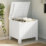 Storage Box With Lid Rana Solid Wood Pine