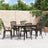 Garden Chairs 6 Pcs Cast Aluminium