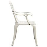 Garden Chairs 6 Pcs Cast Aluminium