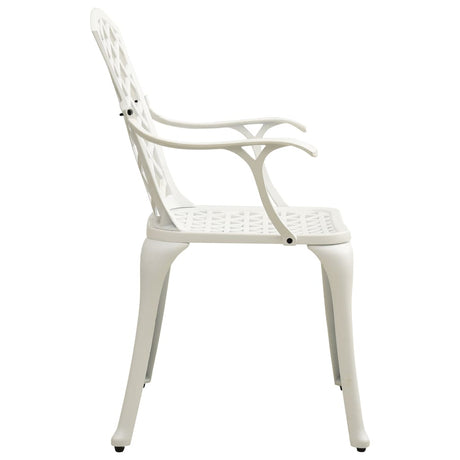Garden Chairs 6 Pcs Cast Aluminium