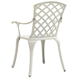 Garden Chairs 6 Pcs Cast Aluminium