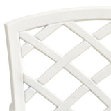 Garden Chairs 6 Pcs Cast Aluminium