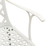 Garden Chairs 6 Pcs Cast Aluminium