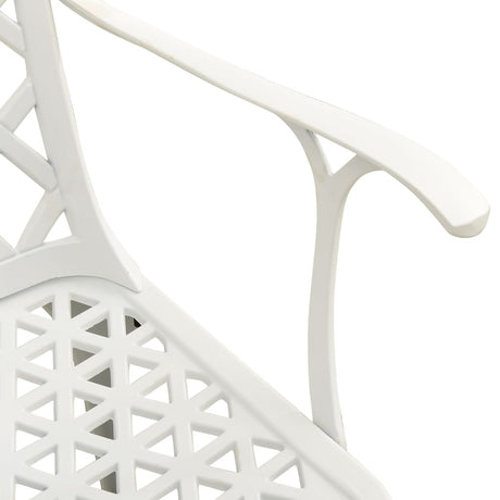Garden Chairs 6 Pcs Cast Aluminium