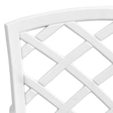 3 Piece Bistro Set Cast Aluminium