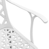 3 Piece Bistro Set Cast Aluminium