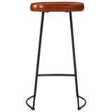 5 Piece Bar Set Solid Rough Wood Mango And Metal