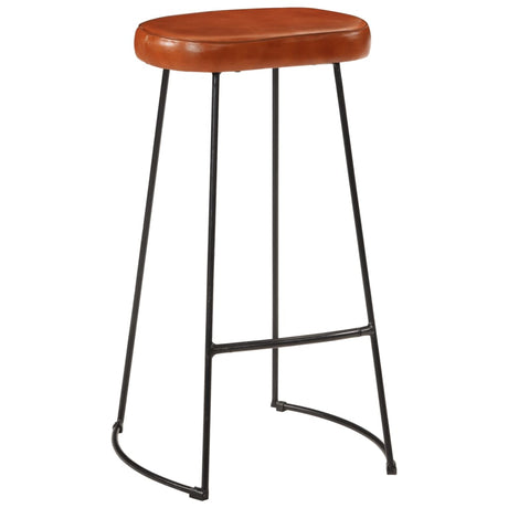 3 Piece Bar Set Solid Rough Wood Mango And Metal