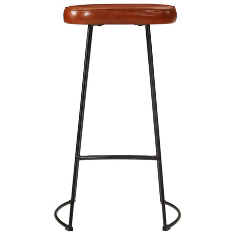 3 Piece Bar Set Solid Rough Wood Mango And Metal
