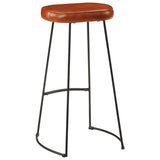 3 Piece Bar Set Solid Rough Wood Mango And Metal