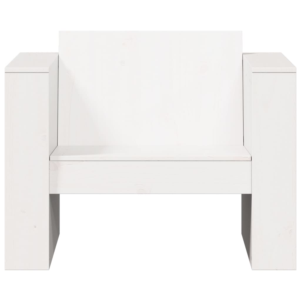 Garden Sofa Solid Wood Pine