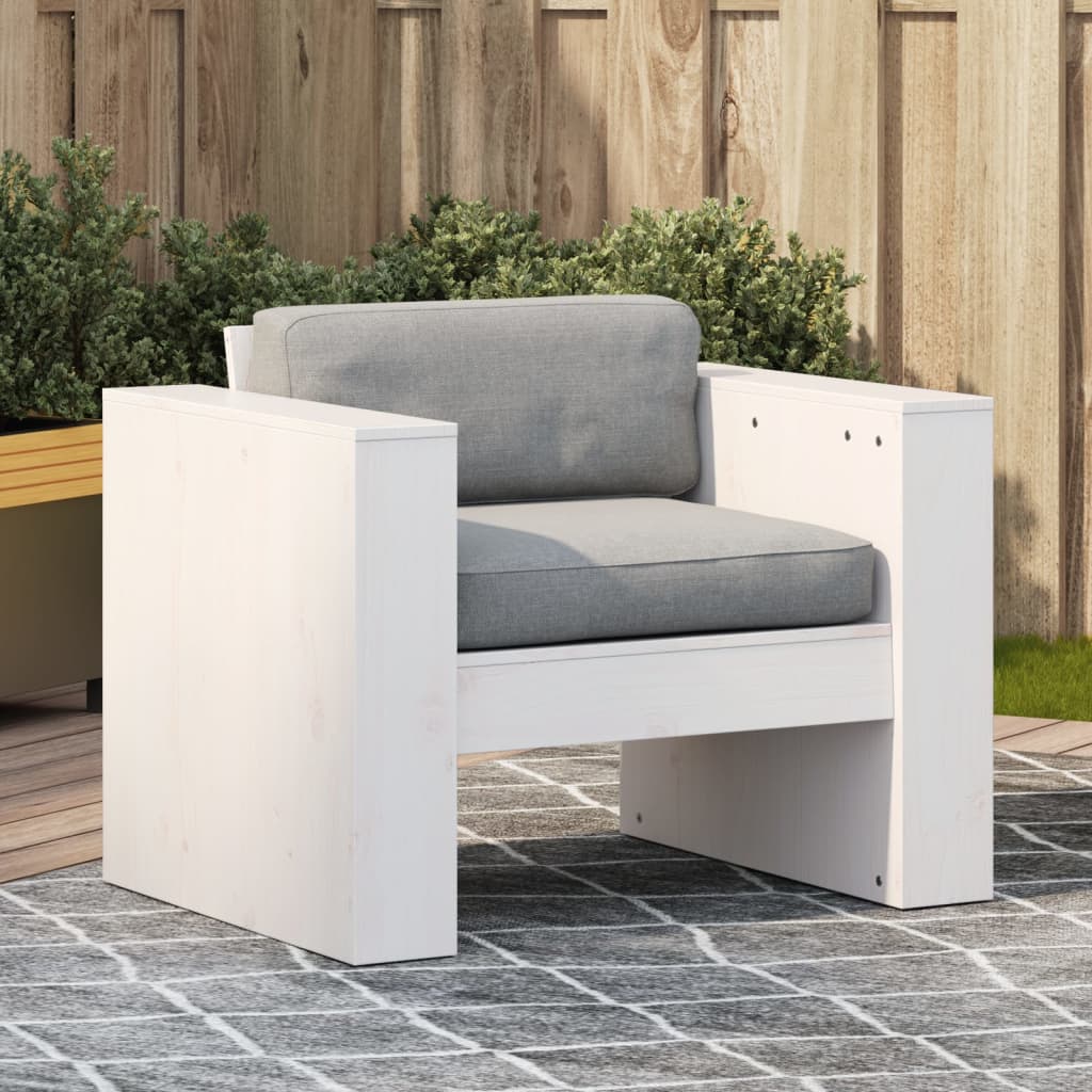 Garden Sofa Solid Wood Pine