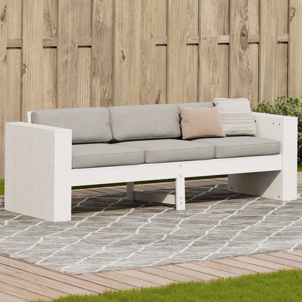 Garden Sofa Solid Wood Pine