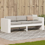 Garden Sofa Solid Wood Pine