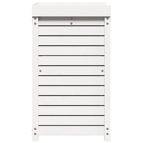 Potting Table With Shelves 82.5X50X86.5 Cm Solid Wood Pine