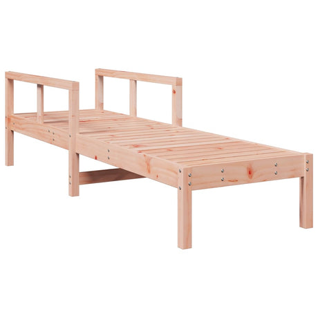 Sun Lounger 199.5X62X55 Cm Solid Wood Douglas