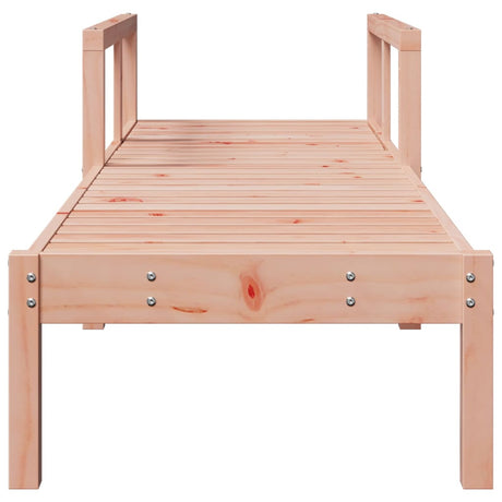 Sun Lounger 199.5X62X55 Cm Solid Wood Douglas
