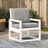 Garden Chair 57.5X63X76 Cm Solid Wood Pine