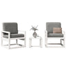 3 Piece Garden Lounge Set Solid Wood Pine