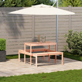 Picnic Table 110X134X75 Cm Solid Wood Douglas