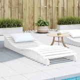 Sun Loungers 2 Pcs Solid Wood Pine