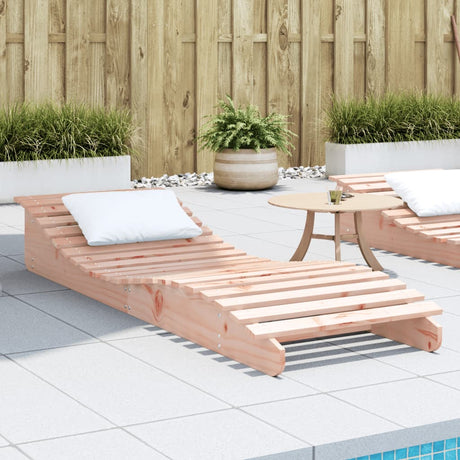 Sun Loungers 2 Pcs Solid Wood Pine