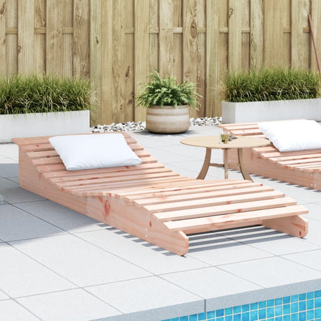 Sun Loungers 2 Pcs Solid Wood Pine