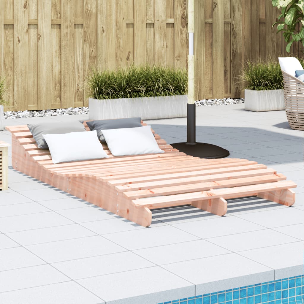 Sun Loungers 2 Pcs Solid Wood Pine