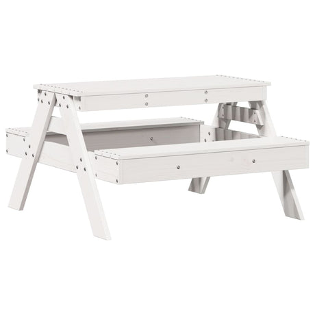 Picnic Table For Kids 88X97X52 Cm Solid Wood Pine
