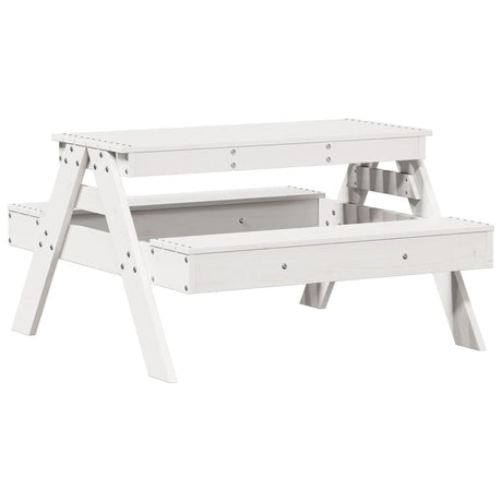 Picnic Table For Kids 88X97X52 Cm Solid Wood Pine