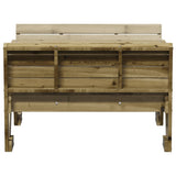 Picnic Table For Kids 88X122X58 Cm Impregnated Wood Pine