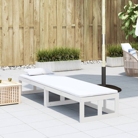 Garden Sofa Bench Extendable Solid Wood Pine