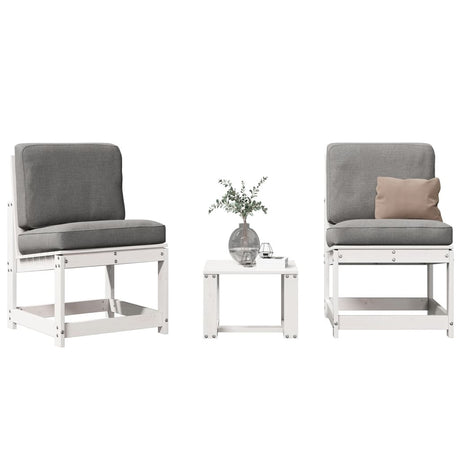 3 Piece Garden Lounge Set Impregnated Wood Pine