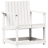 Garden Chair White 62X56X77 Cm Solid Wood Pine