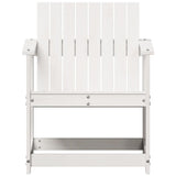 Garden Chair White 62X56X77 Cm Solid Wood Pine