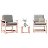 3 Piece Garden Lounge Set Solid Wood Pine