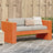 Garden Sofa Solid Wood Pine