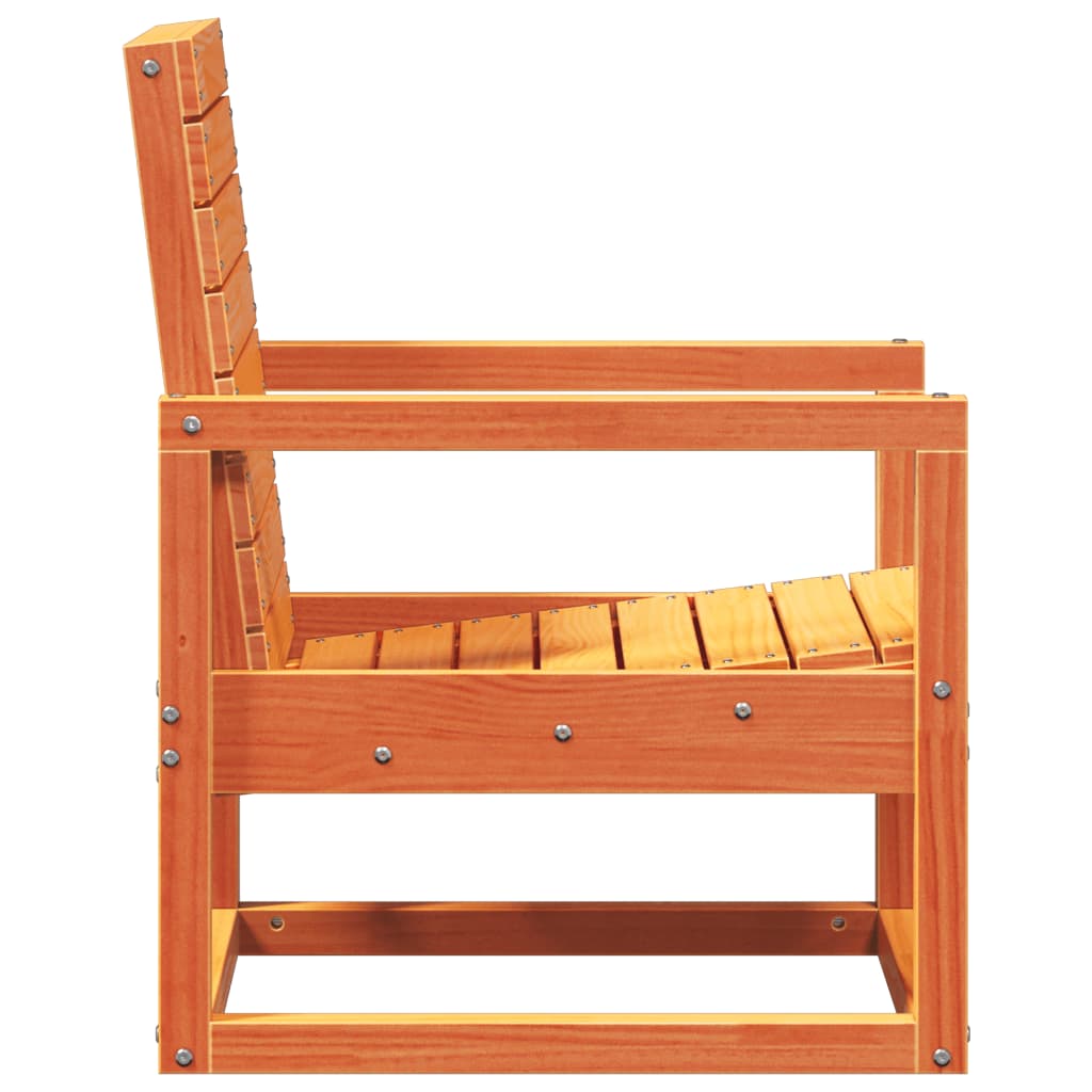 3 Piece Garden Lounge Set Solid Wood Pine