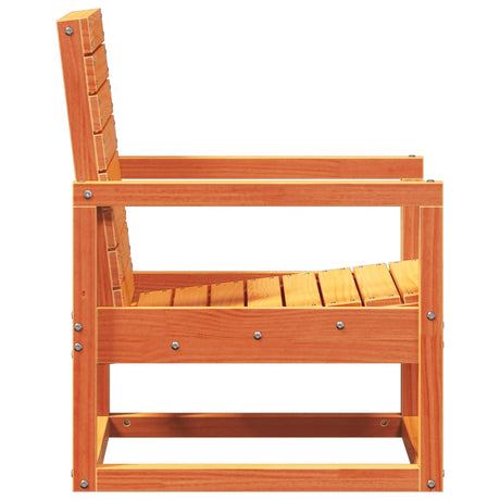 3 Piece Garden Lounge Set Solid Wood Pine