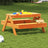 Picnic Table For Kids 88X97X52 Cm Solid Wood Pine